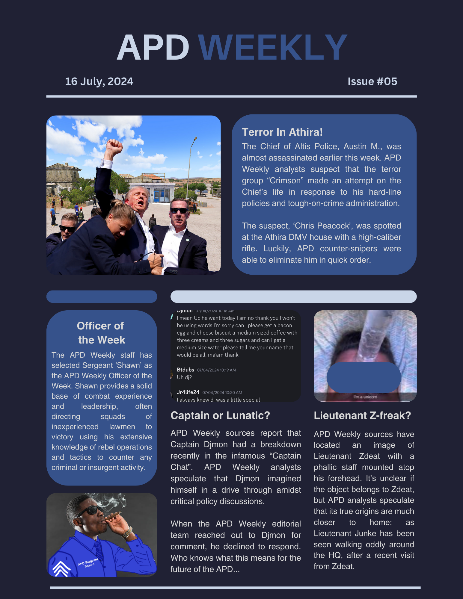 APD Weekly Issue 05 original newsletter image
